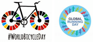 World Bicycle Day & Global Running Day